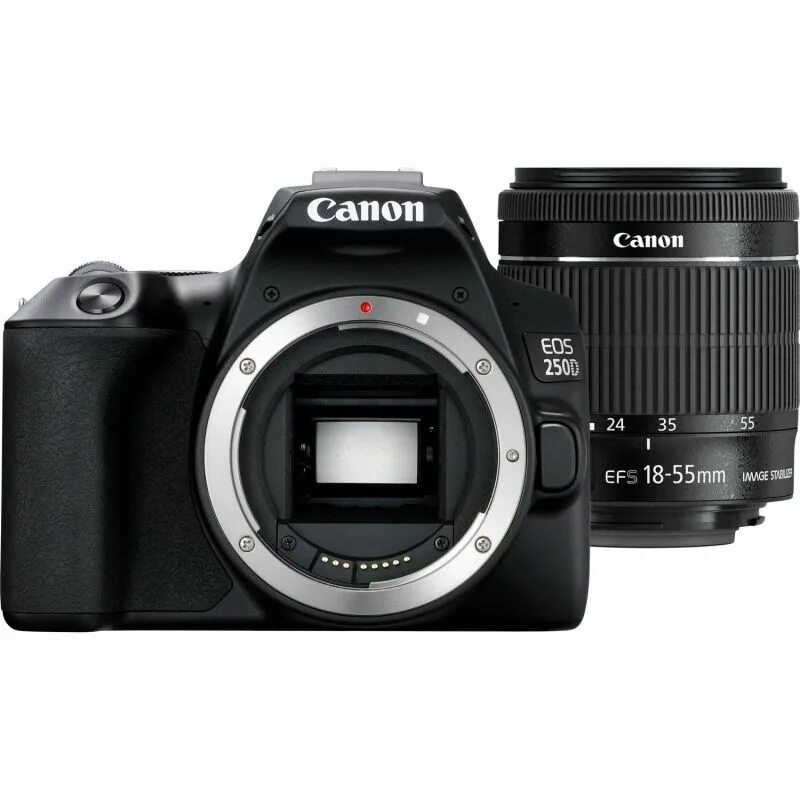 Зеркальный фотоаппарат canon eos. Canon EOS 250d. Фотоаппарат Canon EOS 250d. Зеркальная камера Canon EOS 250d Kit 18-55mm is STM. Зеркальная камера Canon EOS 250d Kit 18-55mm is STM черный.