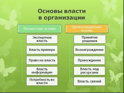 Социальная власть основа осуществления