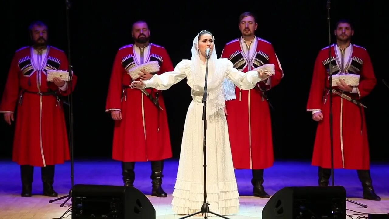 черный ворон казачий хор.