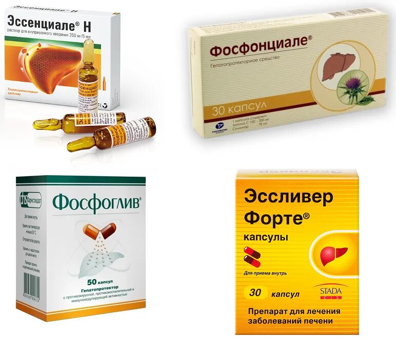 Доказанные препараты для печени