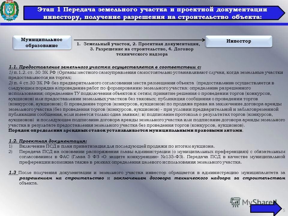 Земельный кодекс ст 39.6. Предоставление земельных участков на торгах. Предоставление земельных участков без проведения торгов. Передача проектной документации заказчику. Порядок проведения торгов по продаже земельных участков.