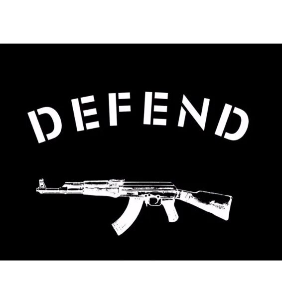 Defend перевод. Наклейка дефенд. defend ak 47. ак 47 логотип. дефенд париж.