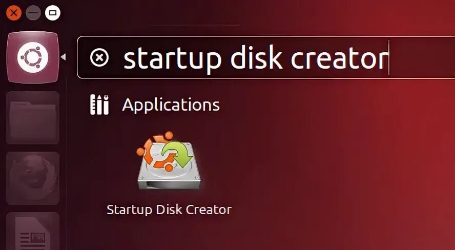 Startup disk. Startup disk creator. disk creator.