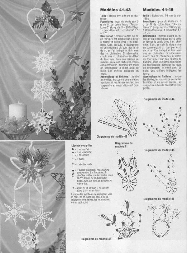Snowflakes crochet patterns free Haken kerst, Haken, Haakpatronen
