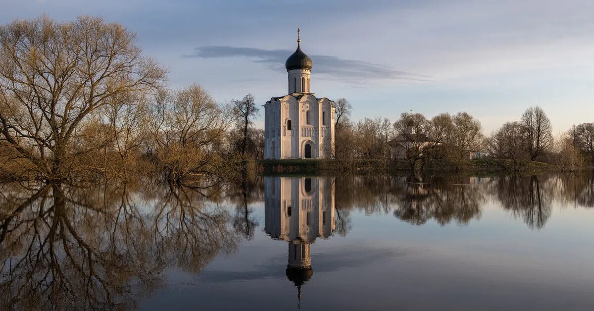 Повторяем архитектуру. Церковь Покрова на Нерли. XII век. Владимирское княжество