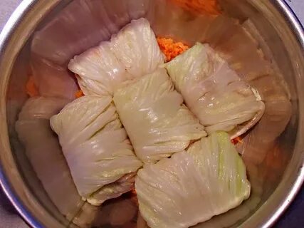 Голубцы с мясом в кастрюле