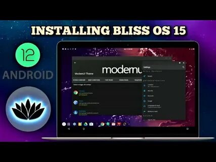 Bliss os на пк