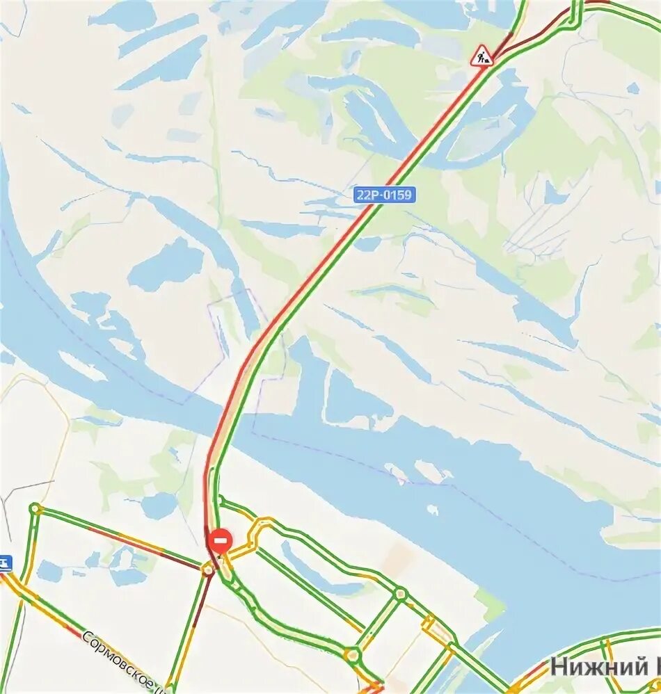 Закрытие борского моста в нижнем новгороде 2024. Борский мост карта. Борский мост пробки. Схема движения на Борском мосту. Борский мост схема движения развязки 2024.