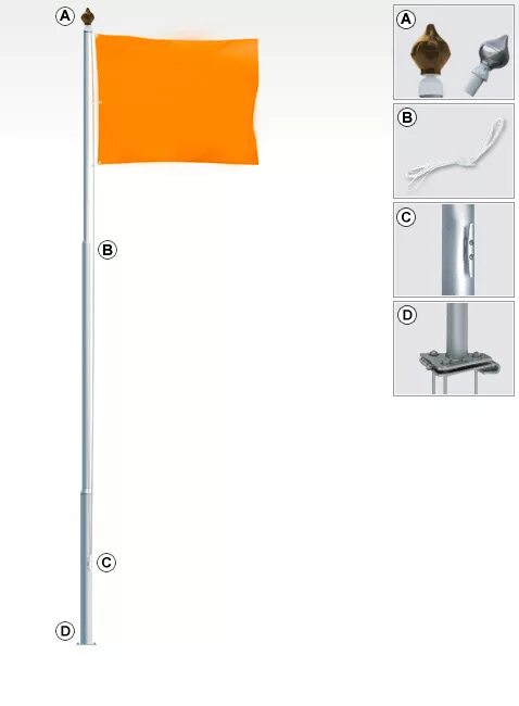 Флагшток алюминиевый секционный Flag-Mast стандарт, h=6 м,. Флагшток мобильный алюминиевый 6000мм. Флагшток алюминиевый h6.0м стандарт +. Флагшток уличный секционный стандарт,.