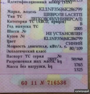 Идентификационный номер места