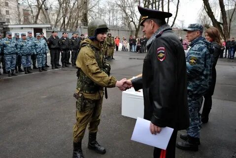 Омон на транспорте