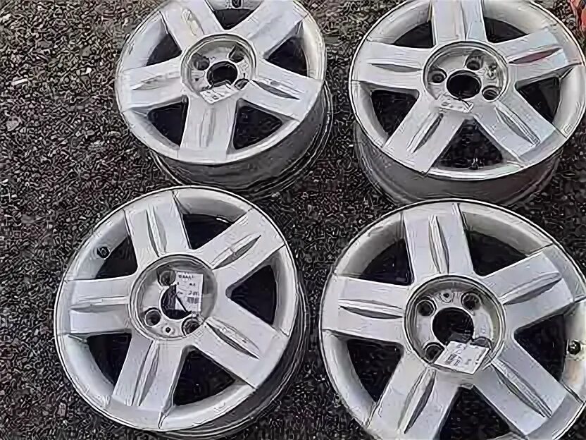 Литые диски на логан r16. Штампы r16 4x100 рено.