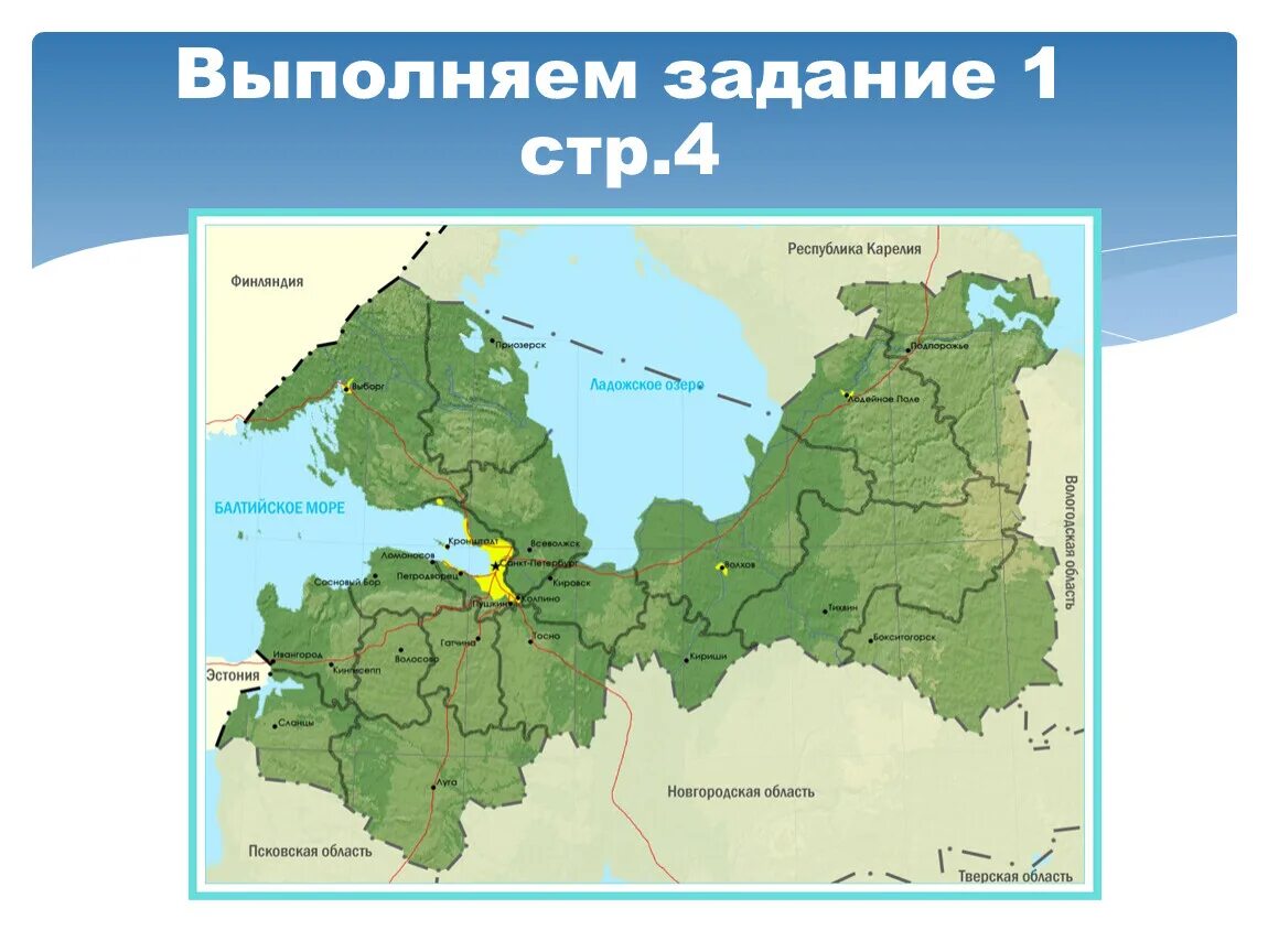 Каталоги спб и ленинградской области. Географическая карта Ленинградской области подробная. Физическая карта Ленобласти рельеф. Географическое положение Ленинградской области на карте. Ленинградская область с кем граничит карта.