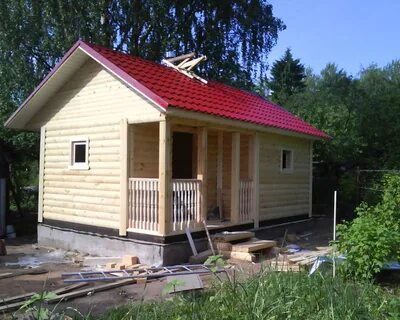 Бани из бруса недорого