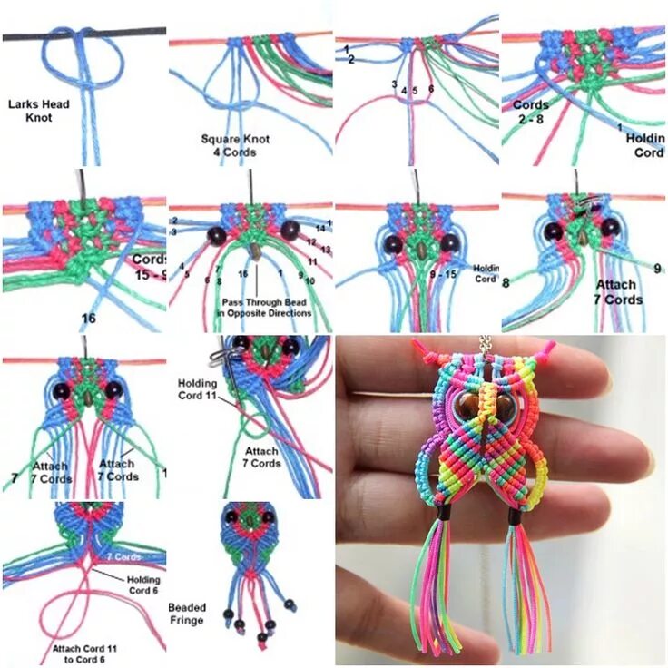 Схема плетения из ниток для начинающих Heart Pattern Friendship Bracelets Embroidery book, Embroidery floss bracelets,