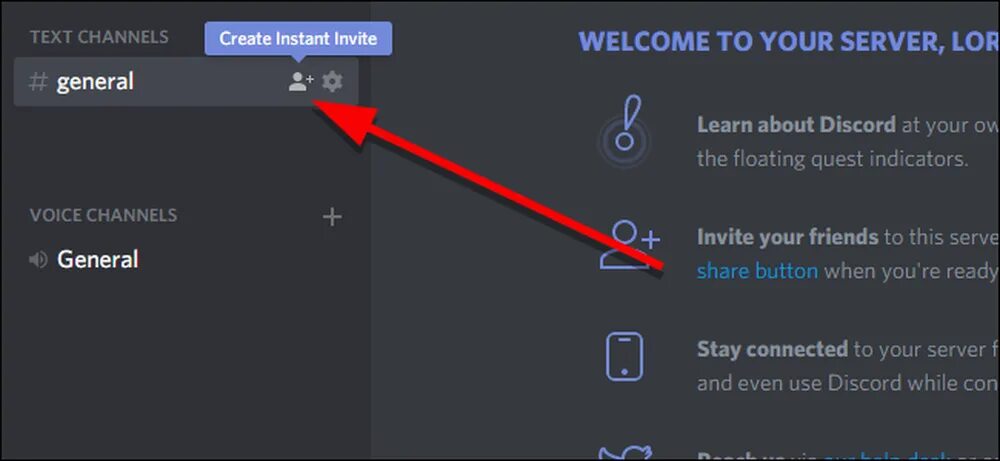 Text channels