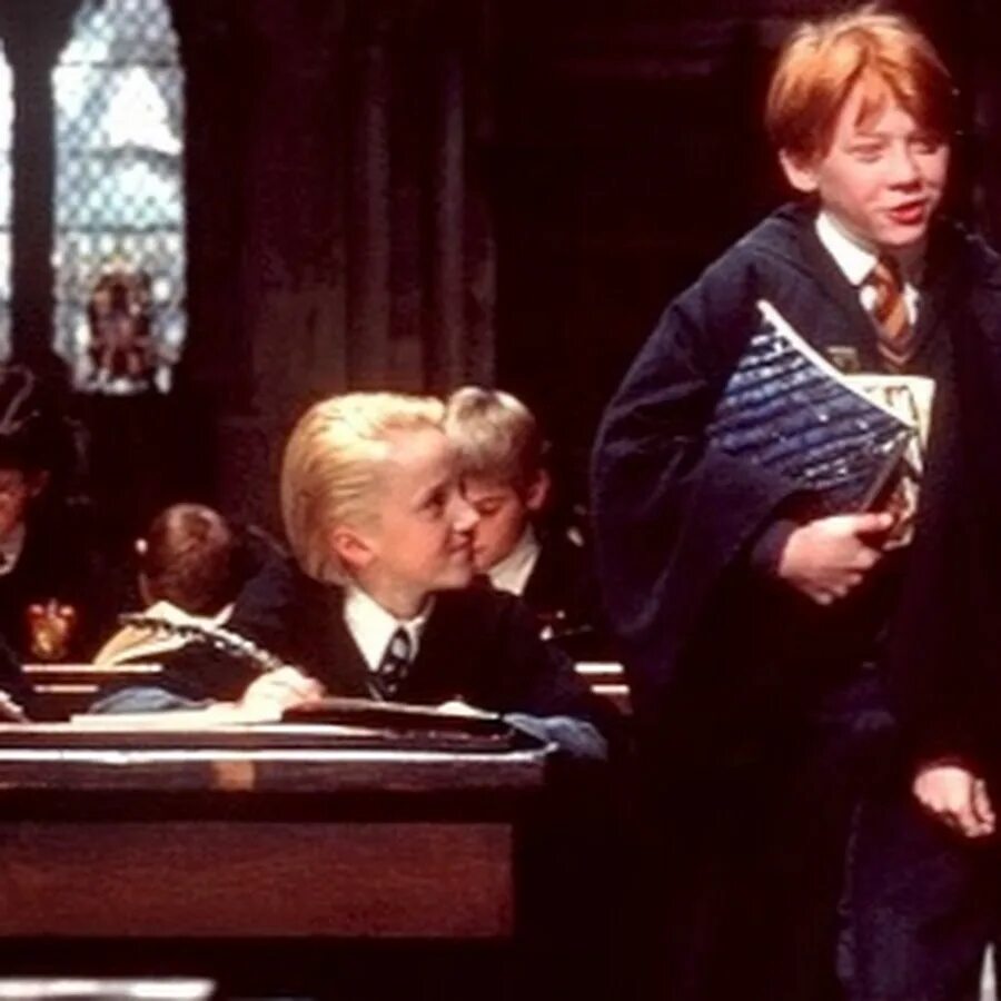 Рон Уизли и Драко Малфой. Рон и Драко. Draco Malfoy and Ron Weasley. Рон и малфой