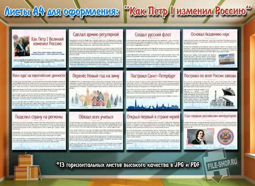 Россия 1 меняется. Плакат про Петра первого как он изменил войну.