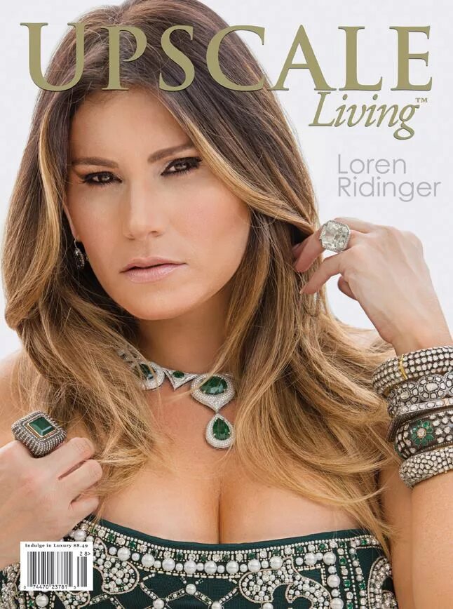 Living magazine. Лорен Ридингер. Loren Jewels. Селебрити Loren Jewels.
