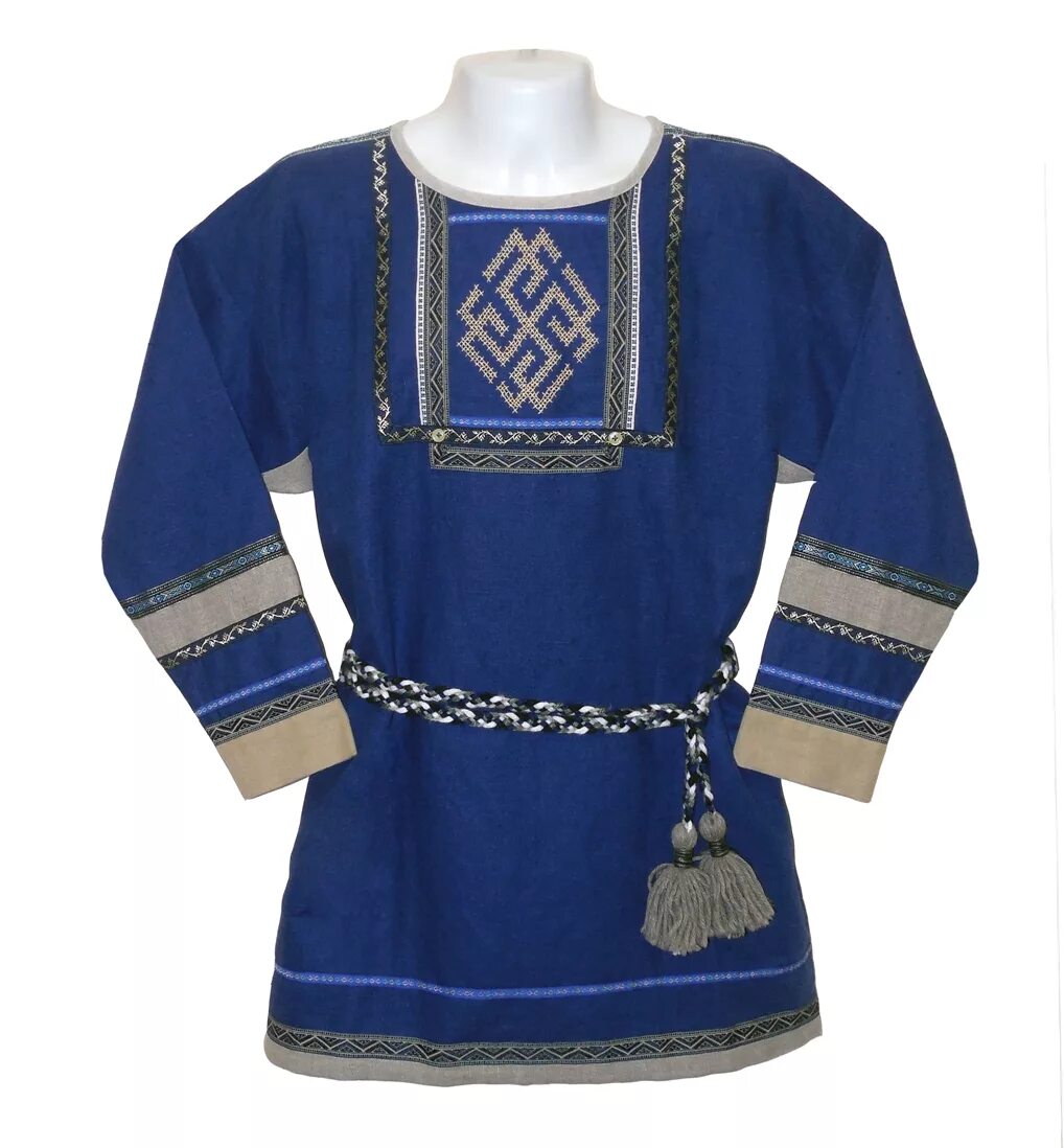 Рубашка народная. Славянская Национальная одежда мужская. Орнамент на одежде. Русские рубахи мужские.