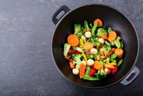 Fried vegetables