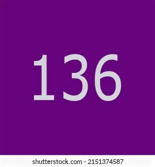 Число 136. Число 136