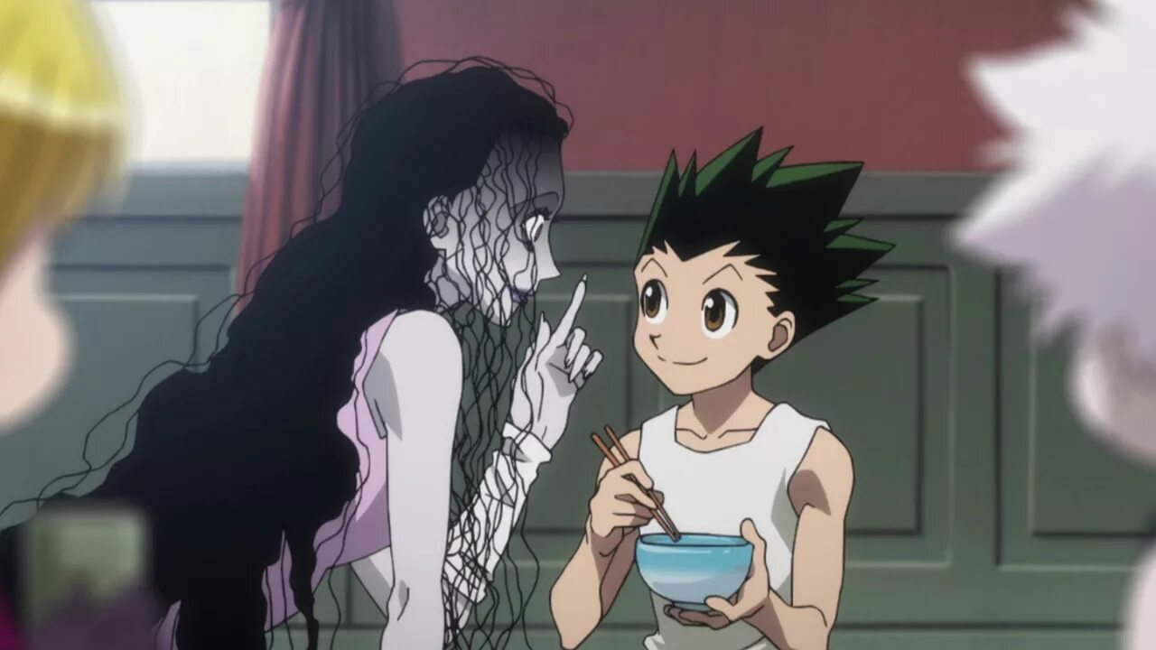 Гон аи. Хантер х хантер 2011. мама гона хантер х хантер. hunter x hunter гон мама. хантер х хантер мать гона.