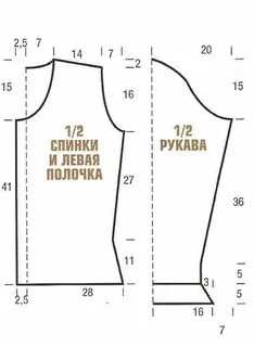 Выкройка шанель
