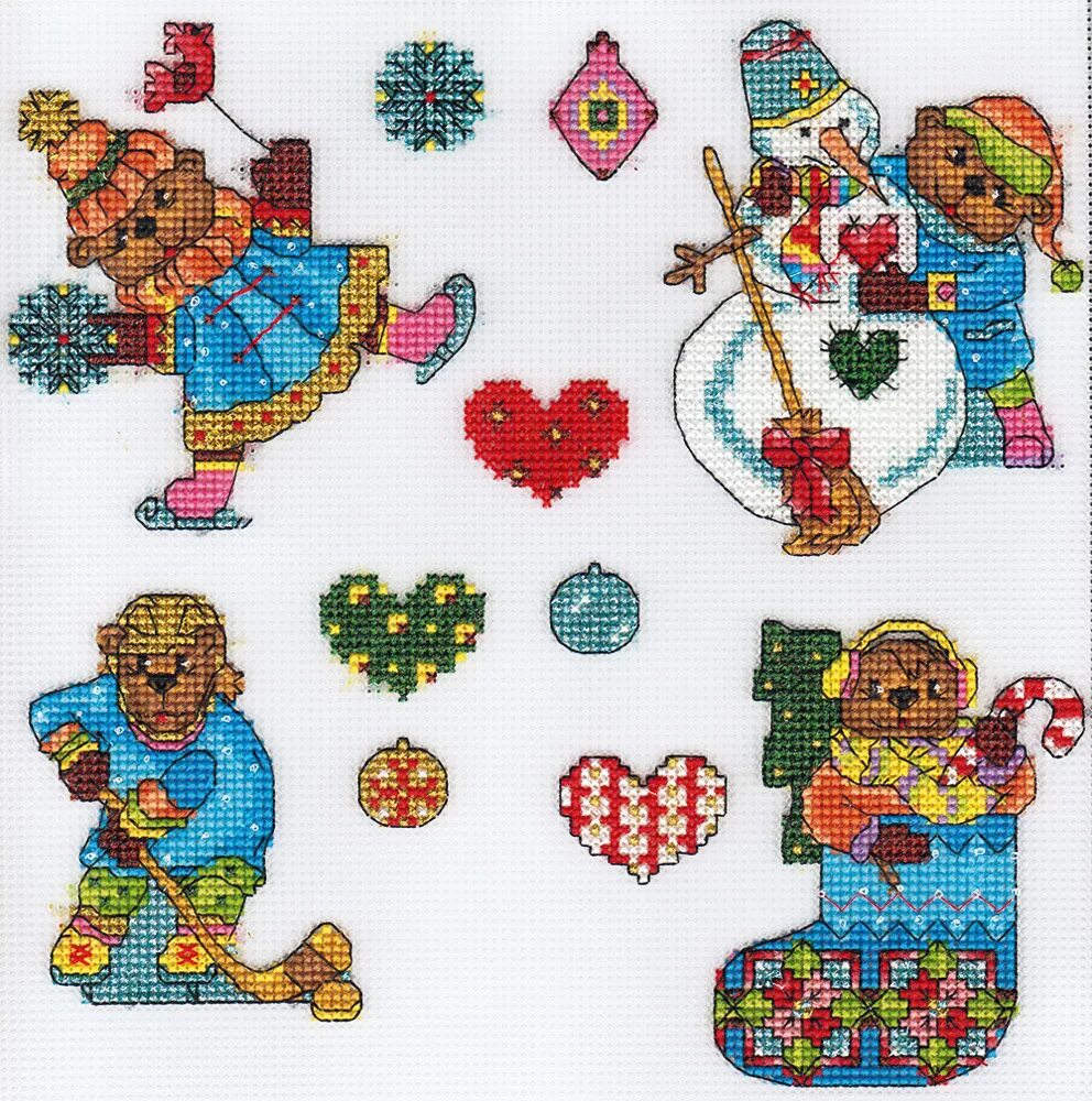 Вышитые новогодние игрушки. Вышивка крестиком новый год. Вышивка крестом игрушек. Вышитые новогодние игрушки. Чаривна мить м-387 "мягкие игрушки".