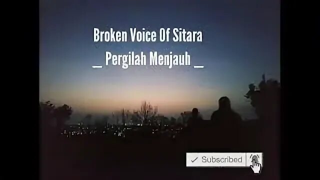 Broken voice