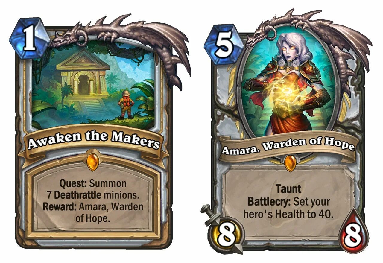 Quest cards