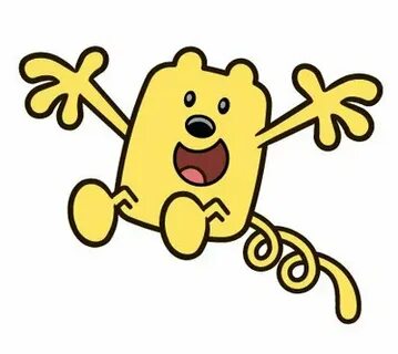 He is yellow