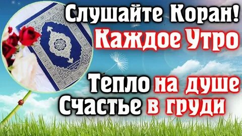 Слушайте коран каждый день