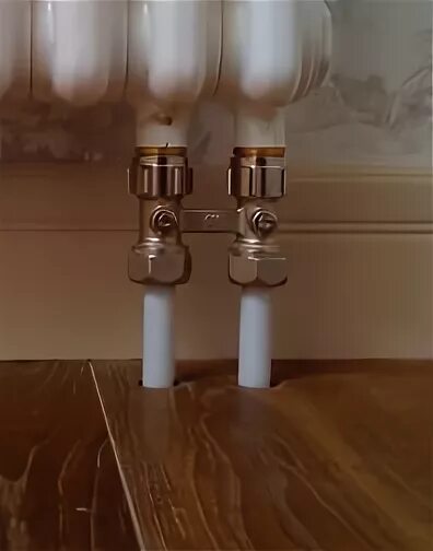 Система отопления нижнего подключения