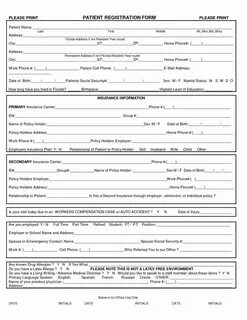 Patient form