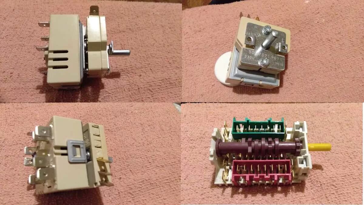 переключатель рм29-21-ухл42. 57021. 67079. переключатель мощности конфорки для плиты gorenje - 156004. ремонт регулятора мощности электроплиты.