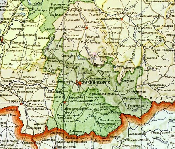 Томская губерния карта 1897. Карта алтайской губернии 1917 года. Старинные карты алтайского края. Змеиногорский уезд. Карта томской губернии алтайского горного округа.