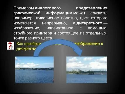 5 примеров аналоговой и цифровой информации