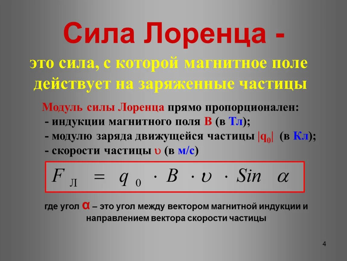 Свойство заряженной частицы. Сила Лоренца 11 класс. Сила Ампера и сила Лоренца формулы. Сила Лоренца формула направление. Формула для нахождения силы Ленца.