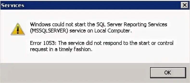 Ошибка 1053 виндовс. SMS agent host служба. Установщик Windows ошибка 1053. Служба не ответила на запрос своевременно. Server did not respond