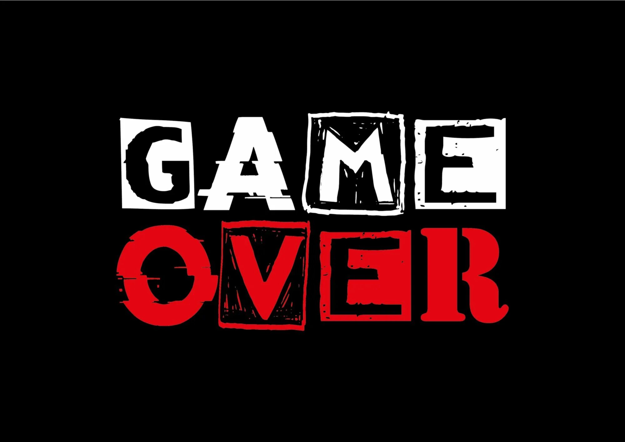 Канал овер игры. Game over. Надпись game over. Ава гейм овер. Картинка гейм овер.