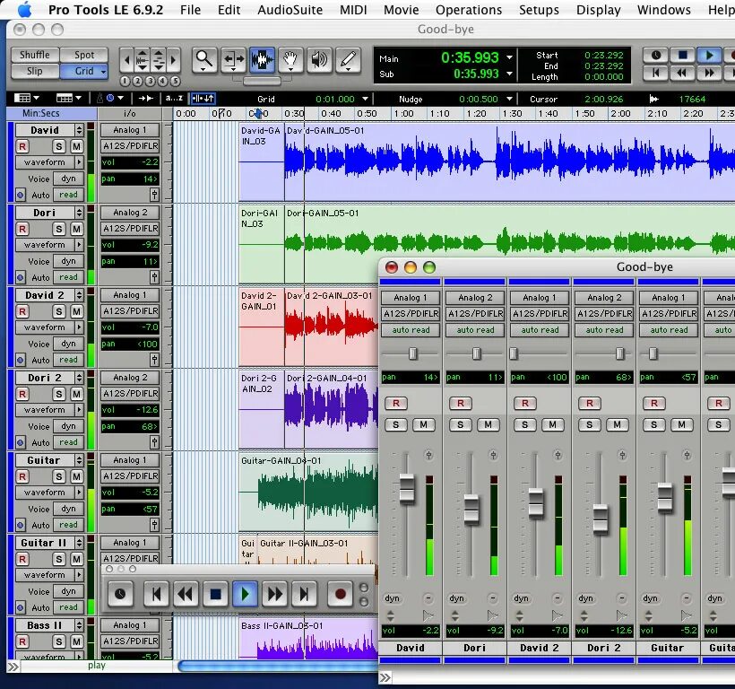 Секвенсор Pro Tools. Avid Pro Tools 12 Mac. Pro Tools 5.1.3. Pro Tools 7.