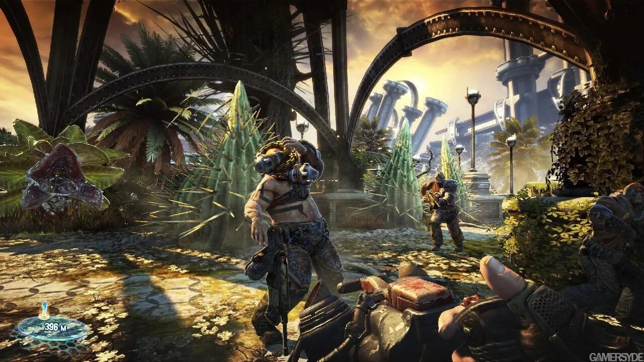 Game screen