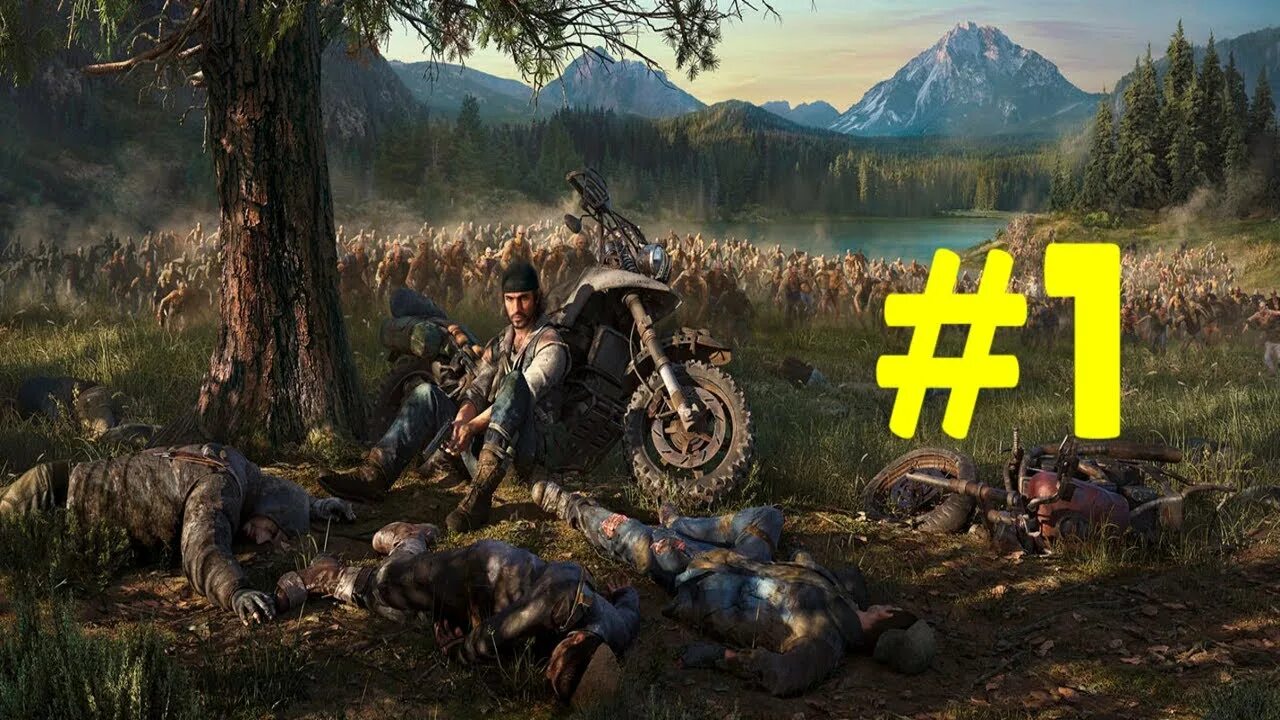 Days gone first. Лагерь коупленда days gone. коупленд из days gone. days gone рикки. бухарь days gone.