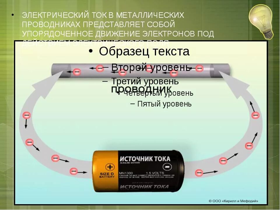 Направление движения электронов в проводнике. Протекание электрического тока через металлический проводник. Протекание электрического тока через металлический проводник. Линии плотности тока. Направление движения электронов в проводнике.