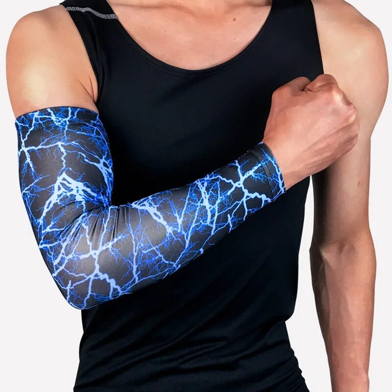 Купить спортивный рукав. Спортивные нарукавники (Compression Sleeves).. Эластичный рукав. Нарукавник на руку. Компрессионные рукава для спорта.