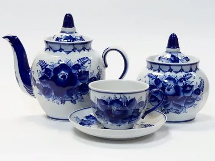 Гжельский фарфор