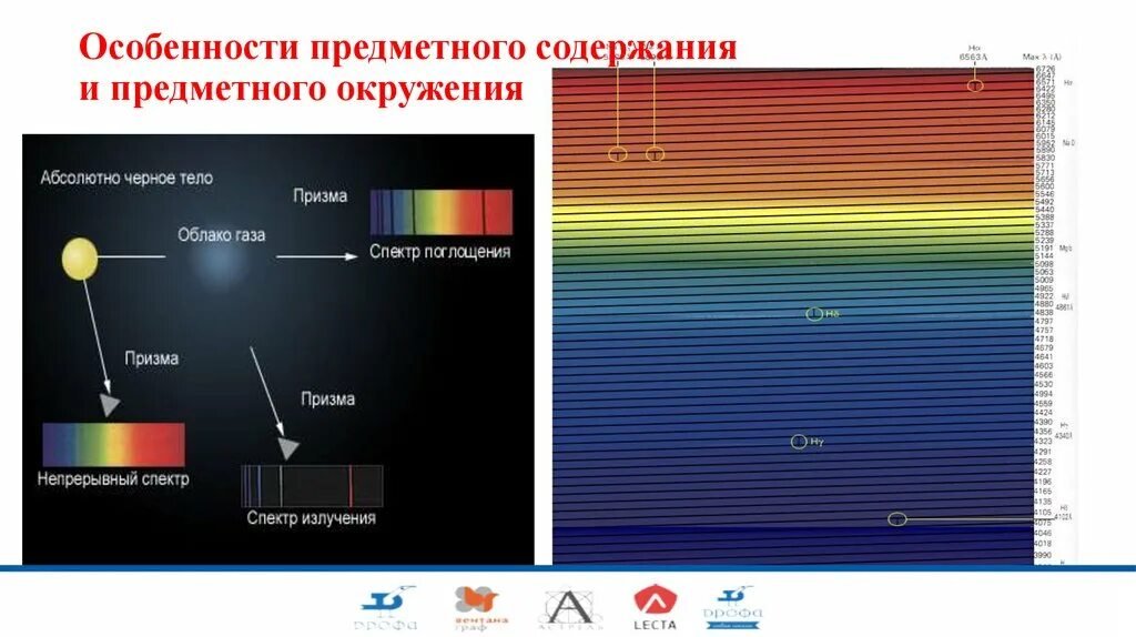 Специфика предметного содержания