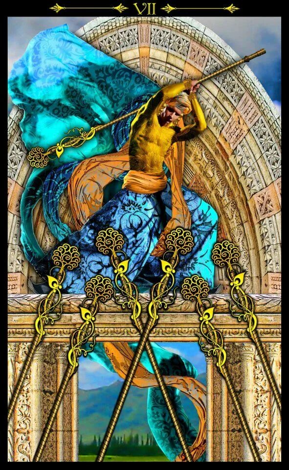Таро иллюминатов галерея. Tarot illuminati таро иллюминатов. колода таро иллюминатов галерея. 7 жезлов таро иллюминатов.