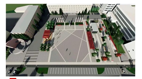Благоустройство парка Дворца Земледельцев Антика Строительство эксклюзивных здан